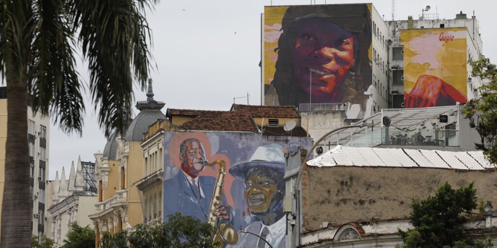 Milton Nascimento ganha mural de 300 m² no Rio de Janeiro