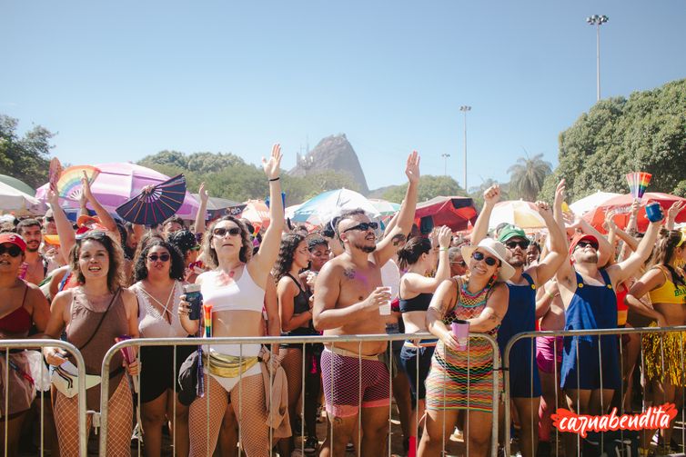 21/01/2026 - Rio de Janeiro - Blocos LGBTQIA+ do Rio de Janeiro pregam alegria e pluralidade. Bloco Divinas Tretas. Foto: Divinas Tretas/Gabriella Ribeiro