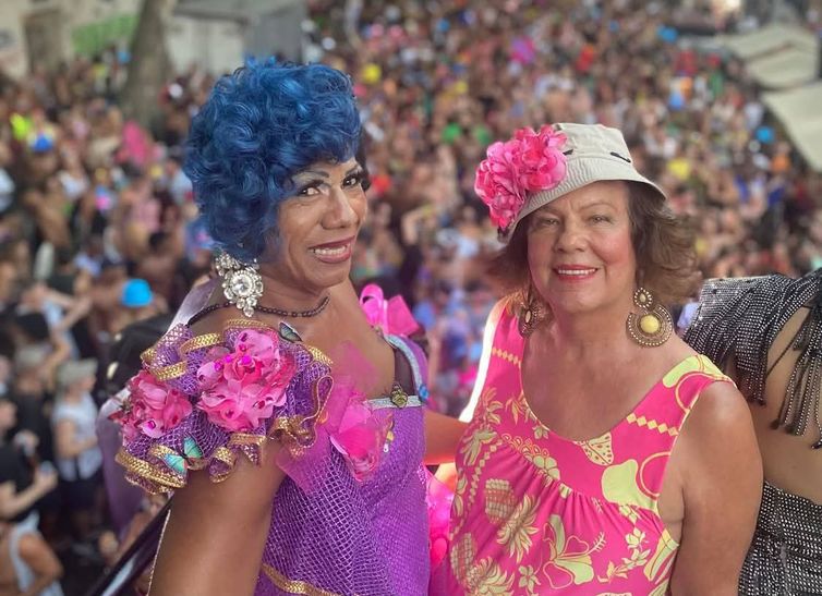 21/01/2026 - Rio de Janeiro - Blocos LGBTQIA+ do Rio de Janeiro pregam alegria e pluralidade. Bloco Banda das Quengas. Foto:  Fotos de Alkay Azeredo e Renan Melo