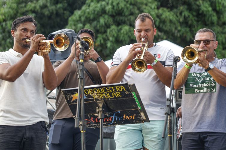 Brasília (DF), 15/02/2026 - Carnaval de rua, bloco Galinho.
Foto: Joédson Alves/Agência Brasil