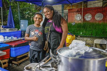 Rio de Janeiro (RJ), 17/02/2026 - Luna Cristina Vitória Nunes Neves e Eduardo Vitor Nunes
Foto: Fernando Frazão/Agência Brasil