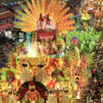 Princípio de incêndio atinge barracão da Grande Rio