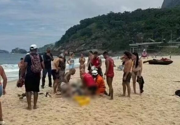 Queda de asa delta mata homem e fere mulher no Rio