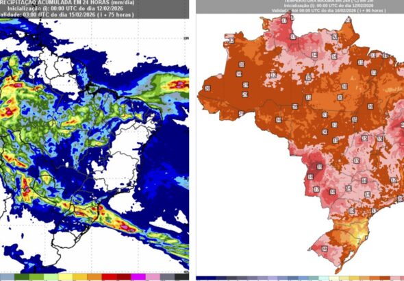 Carnaval terá chuva e calor em boa parte do país