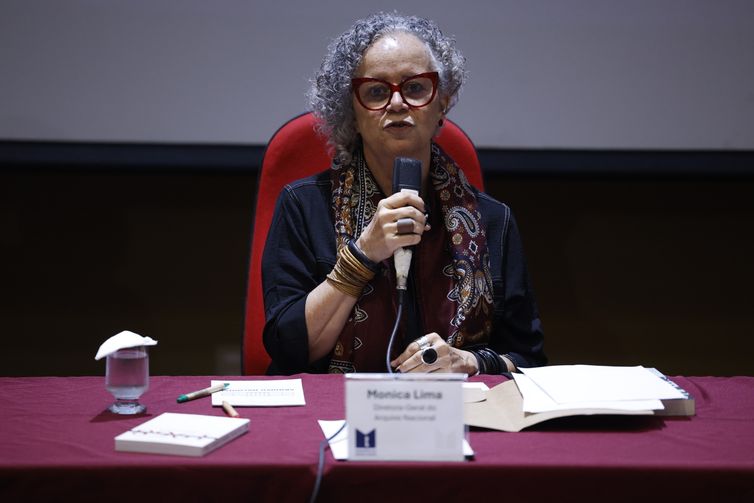 Rio de Janeiro (RJ), 31/03/2026 – A diretora-geral do Arquivo Nacional, Monica Lima, participa da Semana Ditadura, Arquivos e Memória. Foto: Fernando Frazão/Agência Brasil