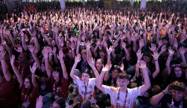 São Paulo (SP), 05/03/2026 - Abertura do Festival SESI de Educação e Campeonato Nacional de Robótica, no prédio da Bienal de São Paulo. Foto: Paulo Pinto/Agencia Brasil