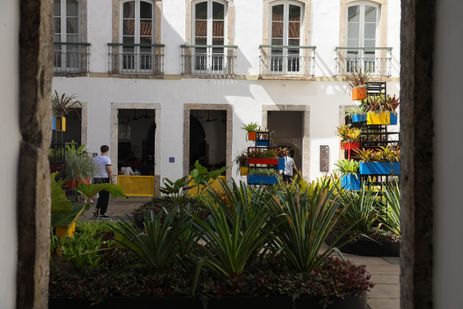 Rio de Janeiro (RJ), 28/03/2026 – Abertura da exposição Constelações – 40 anos do Paço Imperial, no centro do Rio de Janeiro. Foto: Tomaz Silva/Agência Brasil