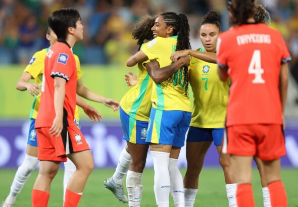 Brasil deslancha com Kerolin e goleia Coreia do Sul pelo Fifa Series