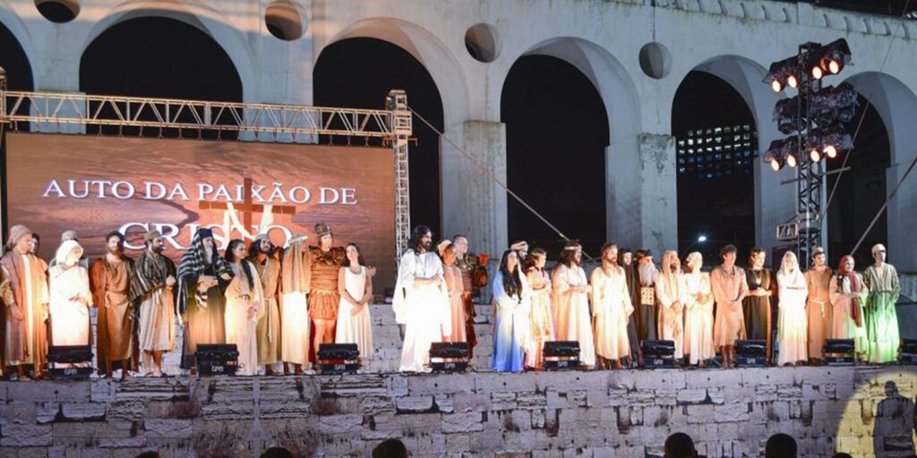 Auto da Paixão de Cristo nos Arcos da Lapa chega à 48ª edição