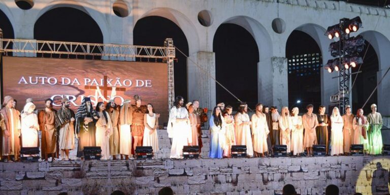 Auto da Paixão de Cristo nos Arcos da Lapa chega à 48ª edição