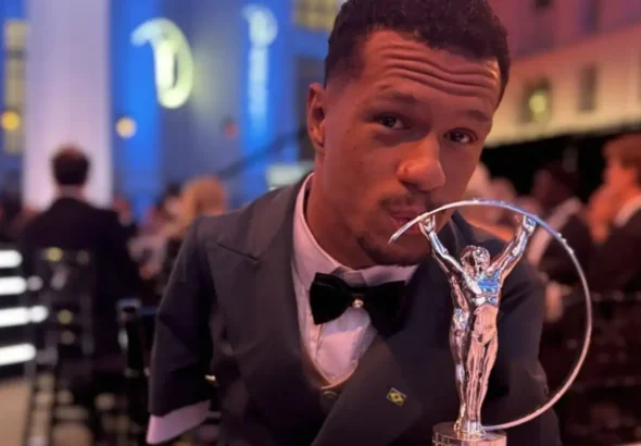Gabriel Araújo conquista Laureus, maior premiação do esporte mundial