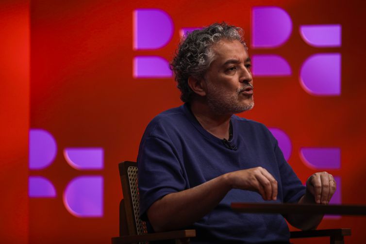 Brasília (DF) 09/10/2023 - Alexandre Coimbra Amaral é o convidado do programa na Empresa Brasil de Comunicação (EBC) - `DR com Demori´.
Foto: Joédson Alves/Agência Brasil