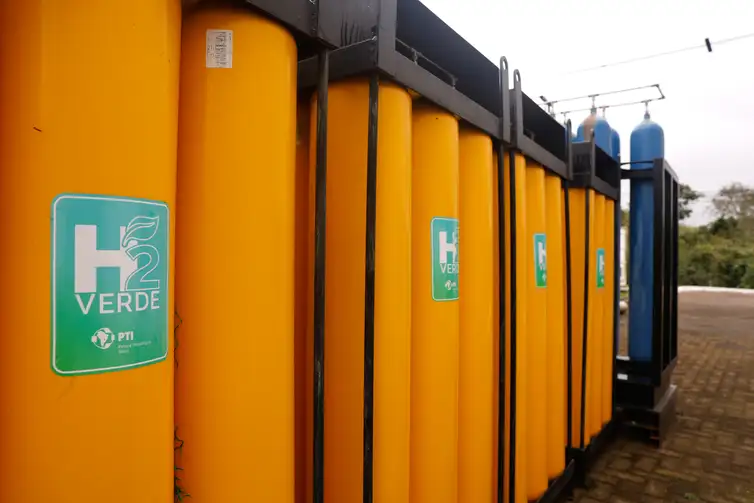 Foz do Iguaçu (PR), 17/07/2025 - Centro de Tecnologias de Hidrogênio, no laboratório de hidrogênio verde do Itaipu Parquetec. Foto: Tânia Rêgo/Agência Brasil