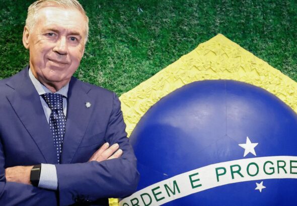 CBF anuncia ampliação de contrato com técnico Carlo Ancelotti