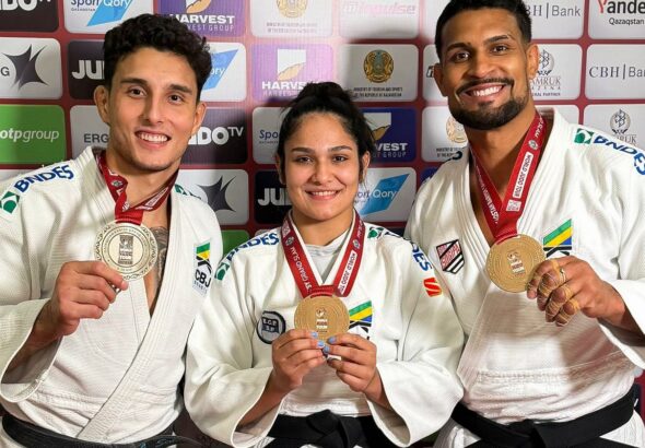 Brasil conquista sete medalhas no Grand Slam de Astana no Cazaquistão
