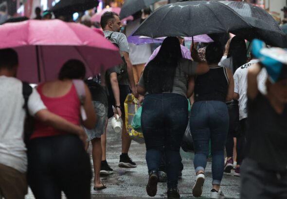 Inmet: instabilidades provocam chuva em grande parte do país