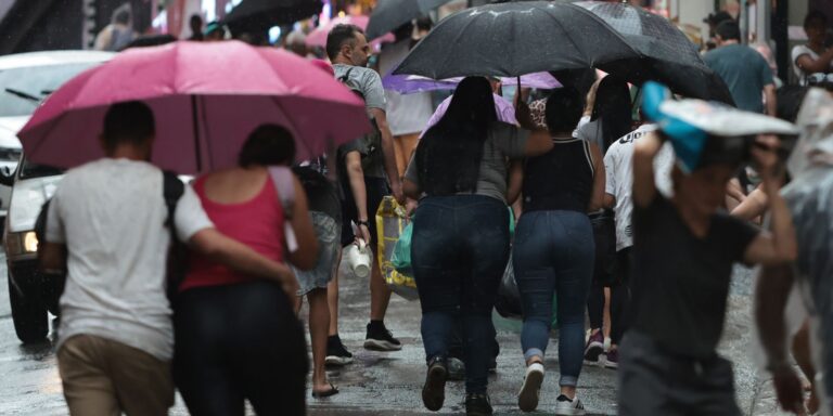 Inmet: instabilidades provocam chuva em grande parte do país