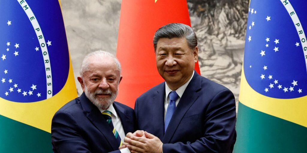 Acordo Mercosul-China é tratado em conversa entre Lula e Xi Jinping