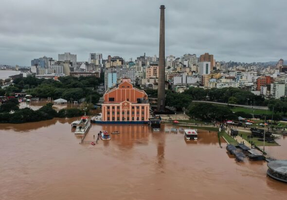 Rio Guaíba pode atingir cota de alerta até sexta-feira em Porto Alegre