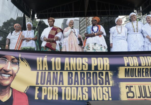 Homenagem a Luana Barbosa marca a 11ª Marcha das Mulheres Negras em SP