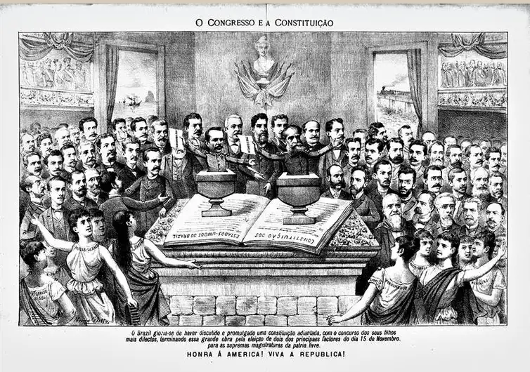 Brasília - DF - 30/07/2026 - Conquista do voto feminino no Brasil resistiu à misoginia histórica. (Constituição de 1891, a primeira da República). Foto: Acervo Arquivo Nacional