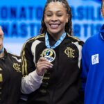 Lorrane Oliveira e Caio Souza são ouro no Brasileiro de Ginástica