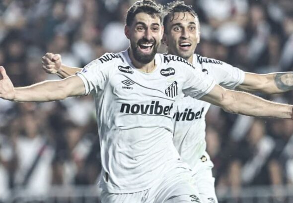 Santos desencanta no 2º tempo e atropela o Vasco pelo Brasileirão