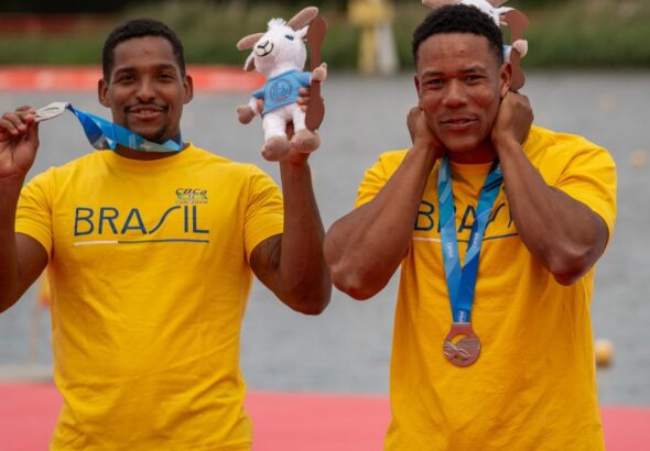 Jacky Godmann e Gabriel Nascimento são prata no Mundial de Canoagem