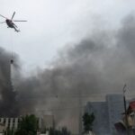 Rússia ataca Kiev após breve pausa para visita de enviados dos EUA