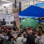 Protestos em Madri entram no 3º dia após despejo de aposentada
