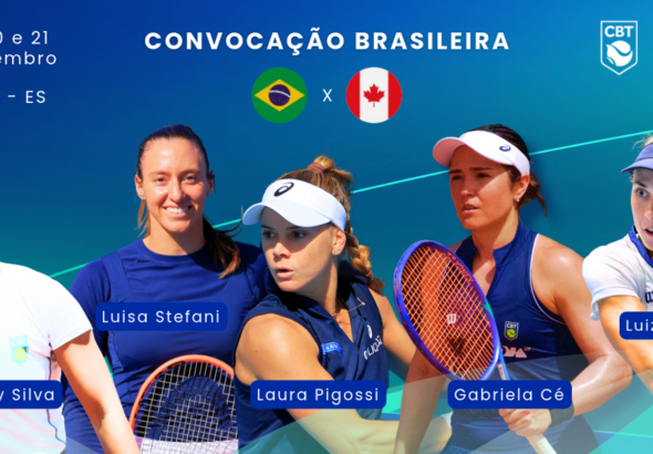 Seleção feminina de tênis é convocada para Billie Jean King Cup