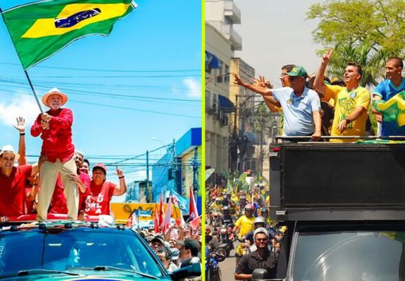 Lula faz comício em Natal e Flávio participa de moto-carreata no Rio