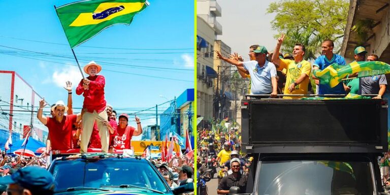 Lula faz comício em Natal e Flávio participa de moto-carreata no Rio